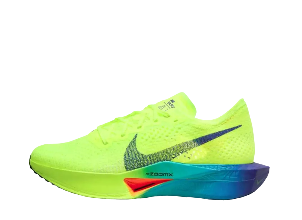 ナイキ ウィメンズ ズームX ヴェイパーフライ3 "ボルト/スクリームグリーン/ベアリーボルト/ブラック"