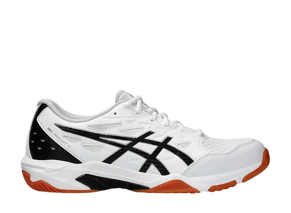アシックス ゲルロケット11 ワイド "ホワイト/ピュアシルバー"
