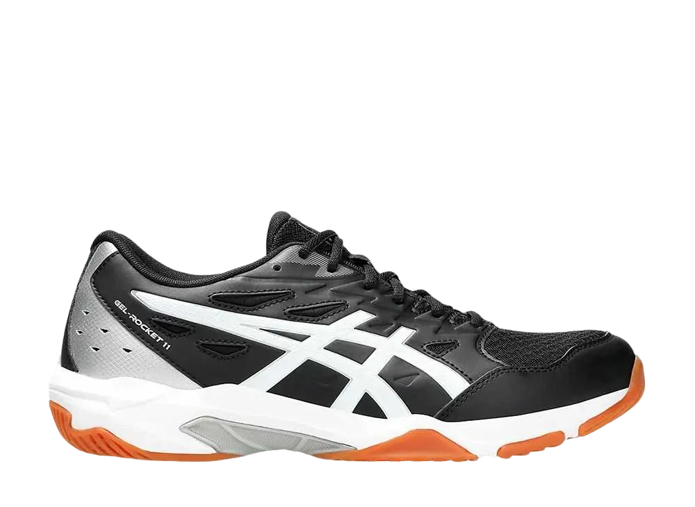 アシックス ゲルロケット11 ワイド "ブラック/ピュアシルバー"