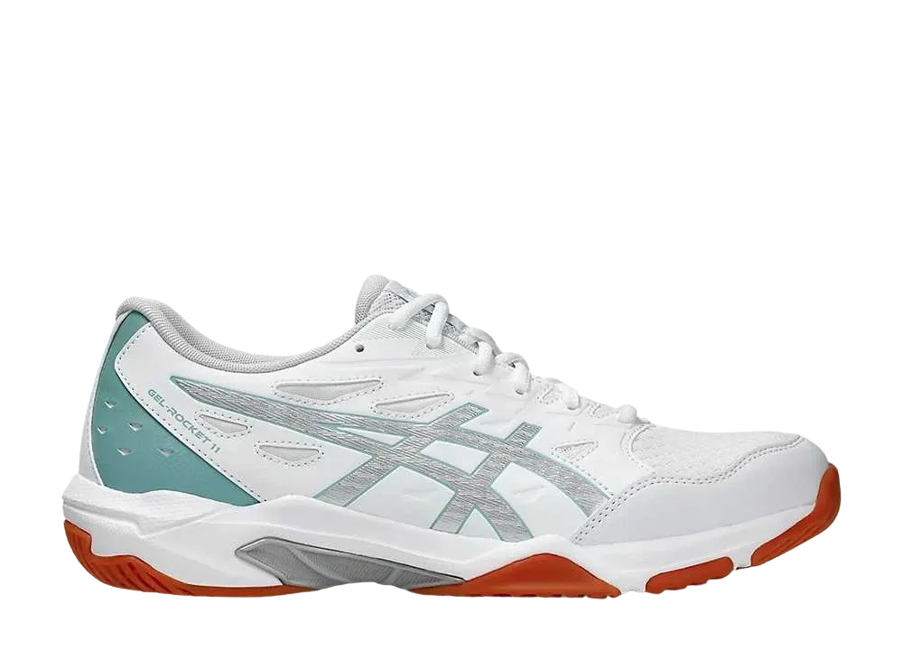 アシックス ゲルロケット11 ワイド "ホワイト/ティールティント"