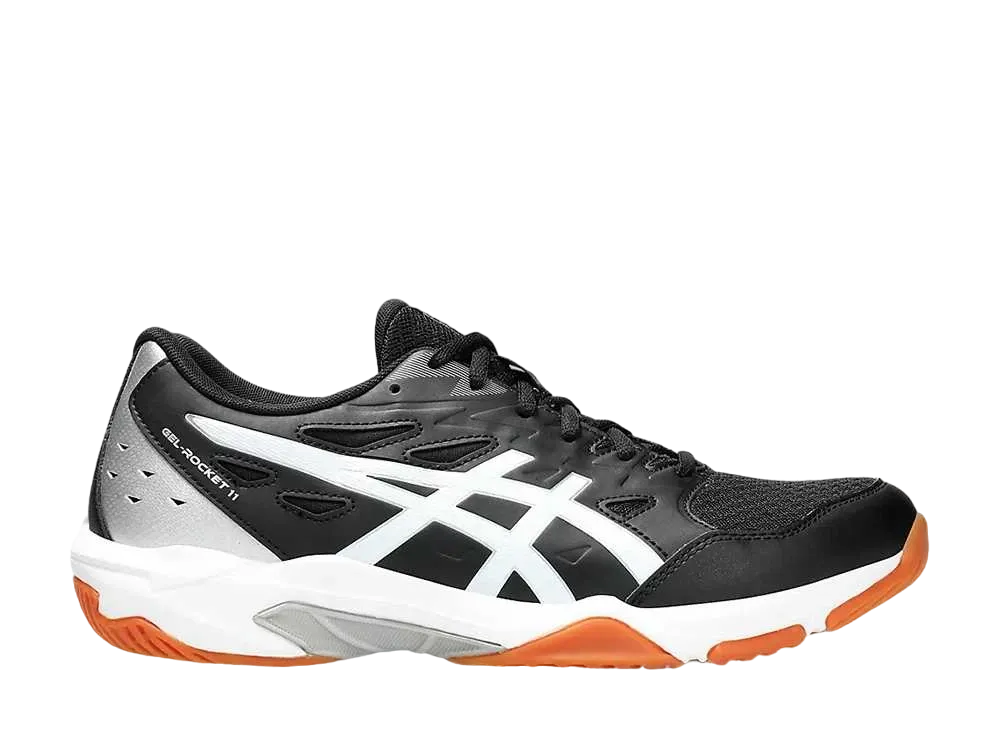 アシックス ゲルロケット11 ワイド "ブラック/ピュアシルバー"