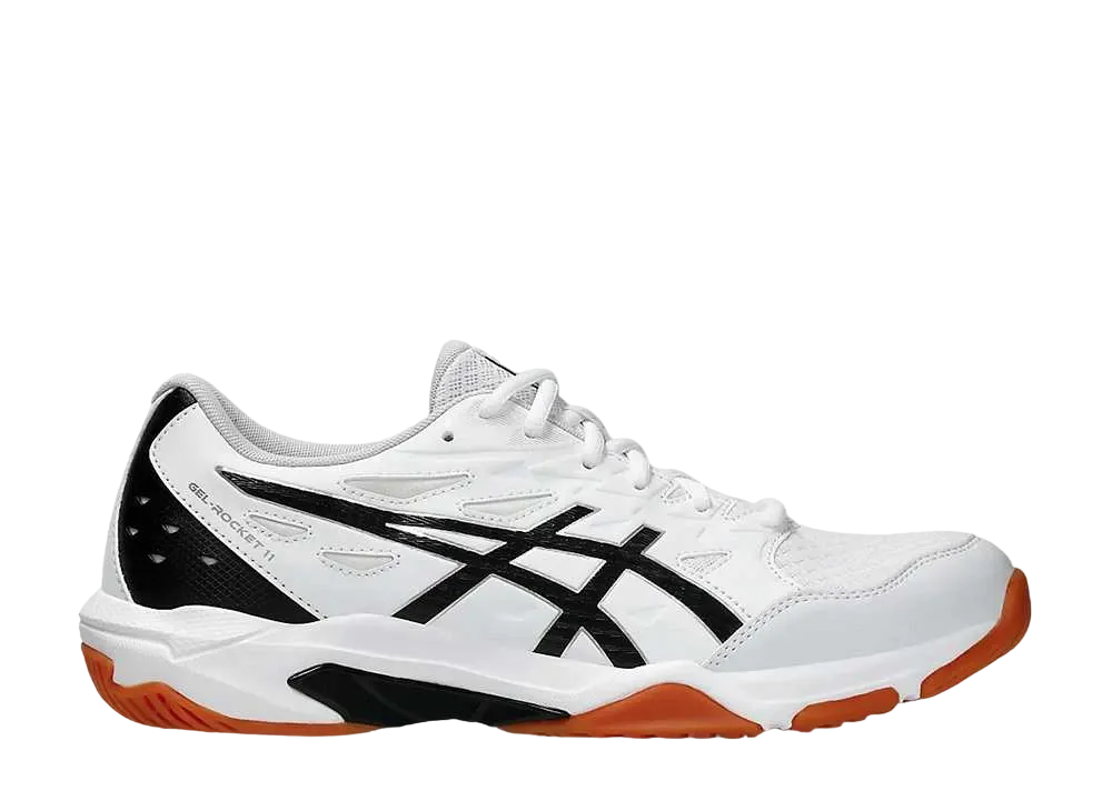 アシックス ゲルロケット11 ワイド "ホワイト/ピュアシルバー"