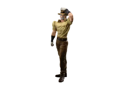 BANDAI "Ichiban Kuji" -Jojo's Bizarre Adventure STARDUST CRUSADERS- C Prize Joseph Joestar MASTERLISE