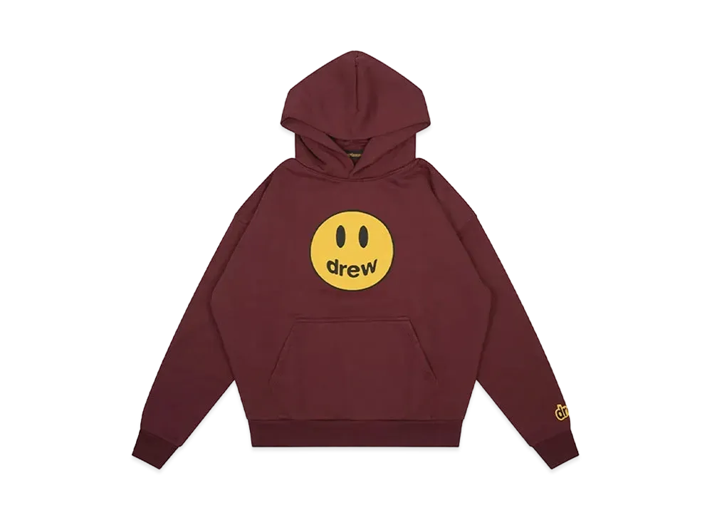Drew House Mascot Oversized Hoodie "Burgundy"