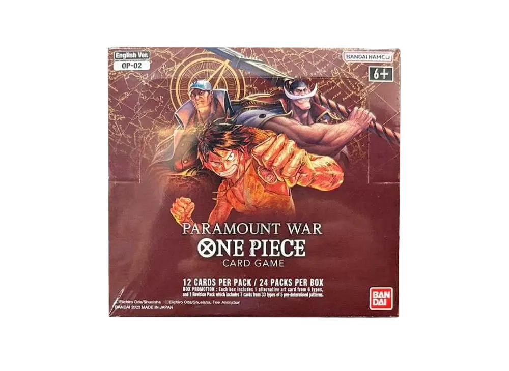 ワンピースカードゲーム ブースターパック 頂上決戦 英語版 ボックス
