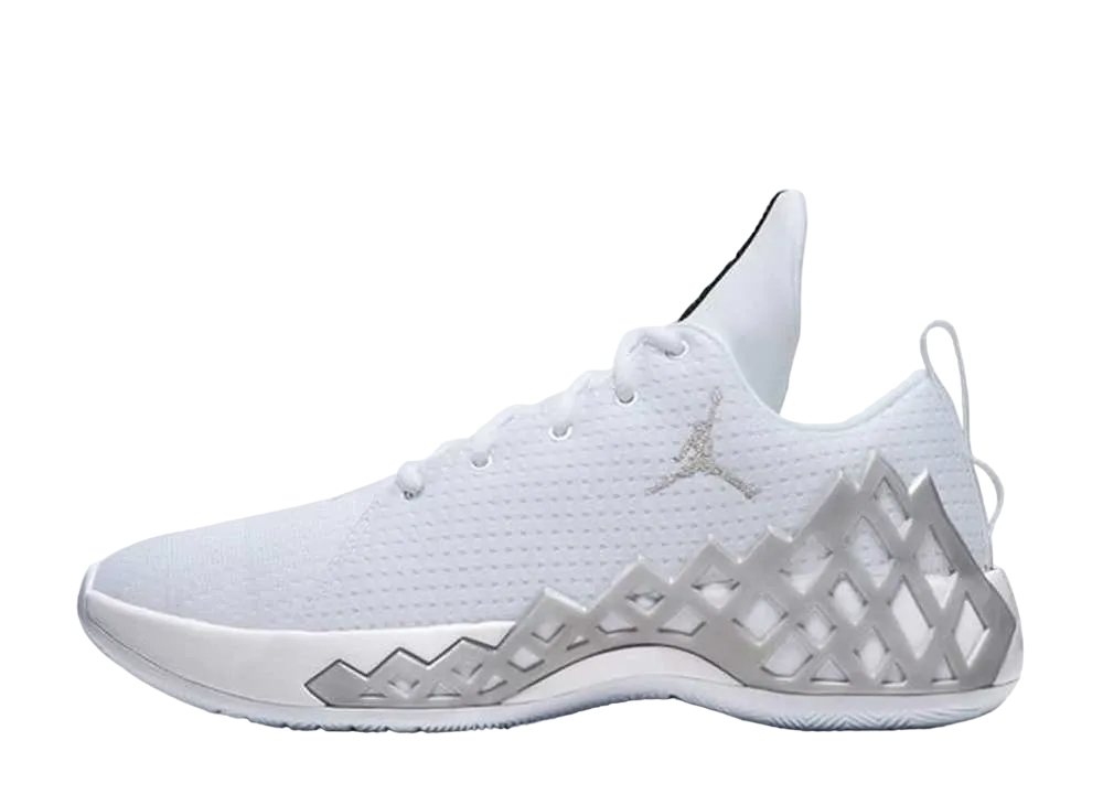 Nike Jordan Jumpman Diamond Low "White/Metallic Silver"