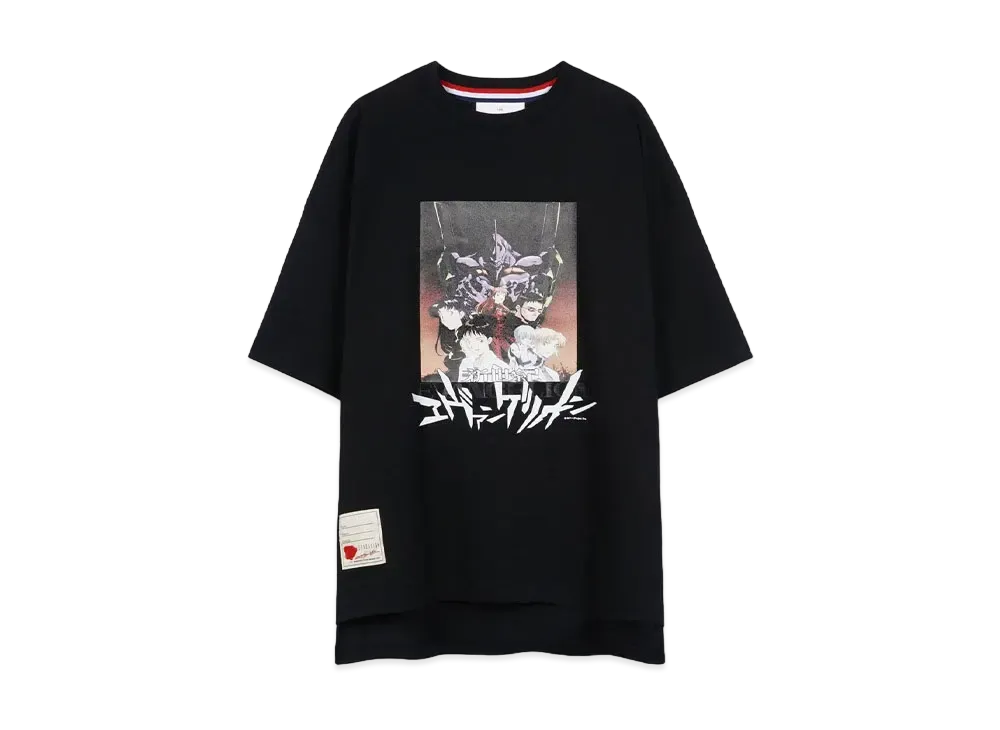 エヴァンゲリオン x SEVESKIG S/SL Tee Ver,Main visual:002 "BLACK"