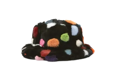 Gallery Dept. Rodman Polka Dot Bucket Hat "Black/Multi"