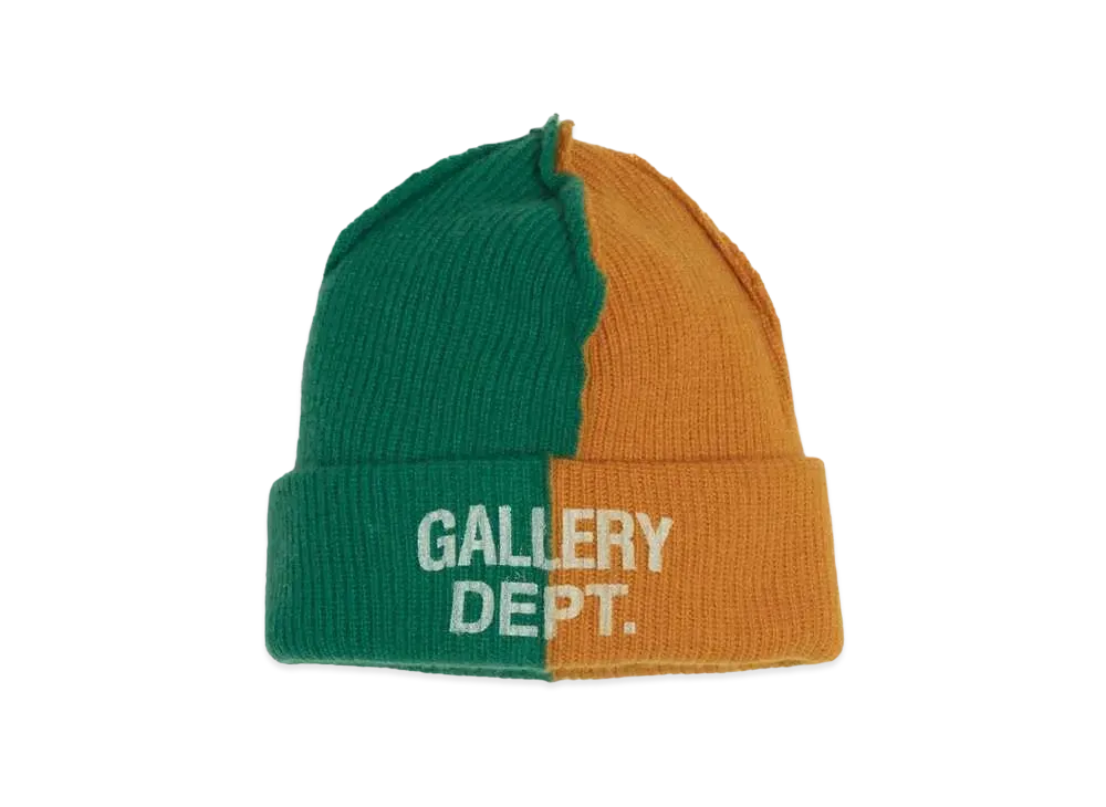 Gallery Dept. Topanga Beanie "Green/Orange"