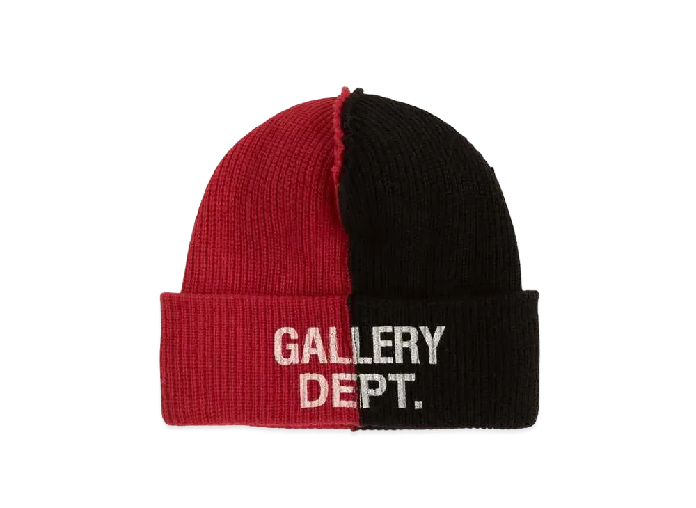 Gallery Dept. Topanga Beanie "Black/Red"