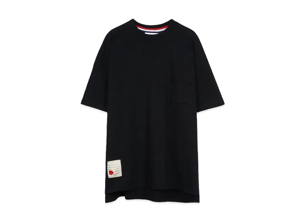 SEVESKIG Cut-off S/SL Tee Ver.TearTear "BLACK"