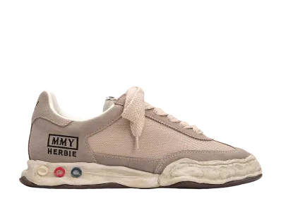 Maison MIHARA YASUHIRO HERBIE OG Sole Sude&Mesh Low-top Sneaker "Beige"