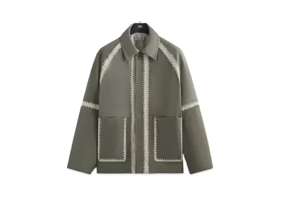 Kith Suede Combo Niko Jacket "Region"