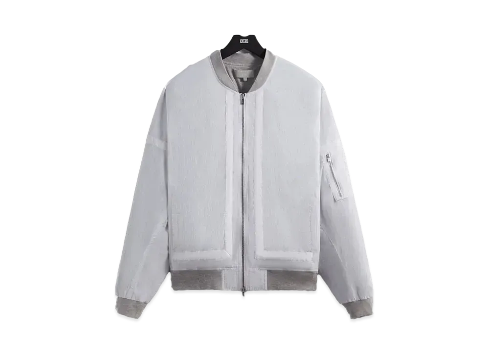 Kith Nylon Silas Bomber Jacket "White"