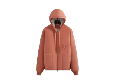 Kith Puffed Suede Jaysen Hoodie "Coho"