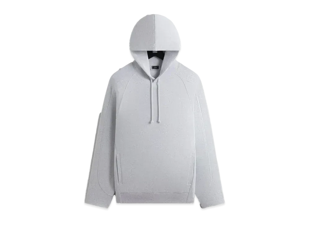 Kith Interlock Bleecker Hoodie "Light Heather Grey"