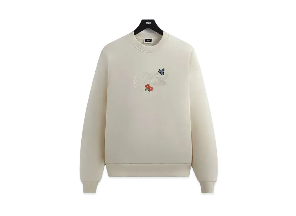 Kith Script Nelson Crewneck "Sandrift"