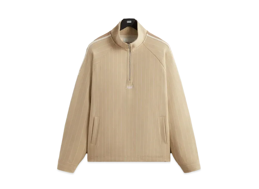 Kith Double Weave Riley Quarter Zip "Eternal"