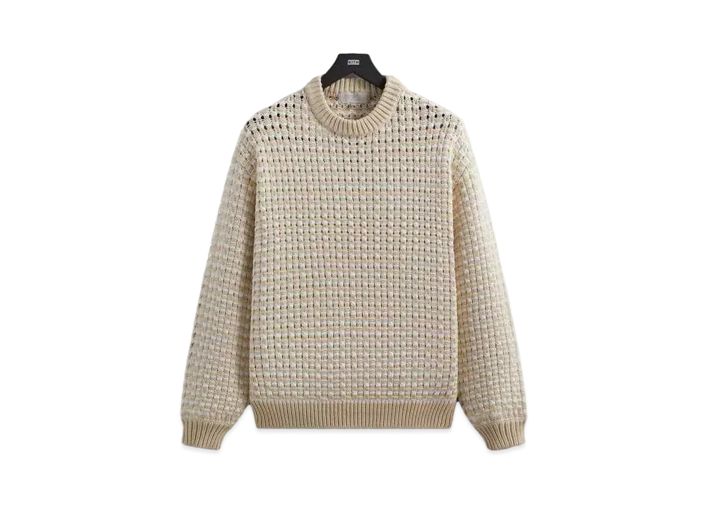 Kith Skip Stitch Saratoga Crewneck "Manuscript"