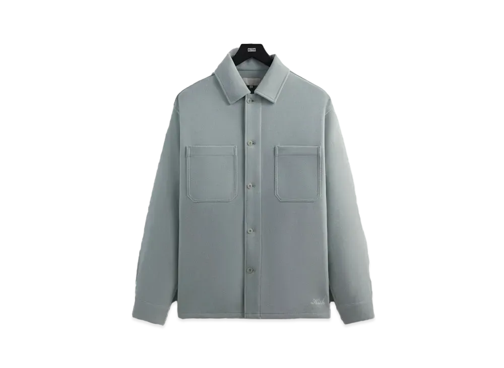 Kith Felted Jersey Ace Buttondown "Brine"