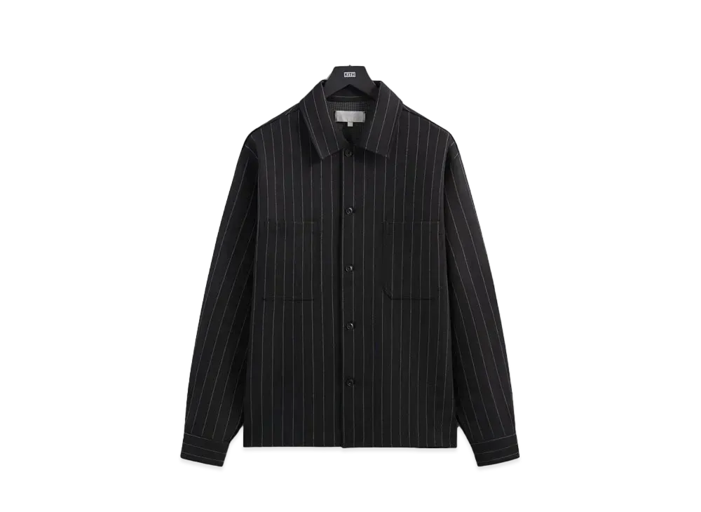 Kith Double Weave Ace Buttondown "Black"