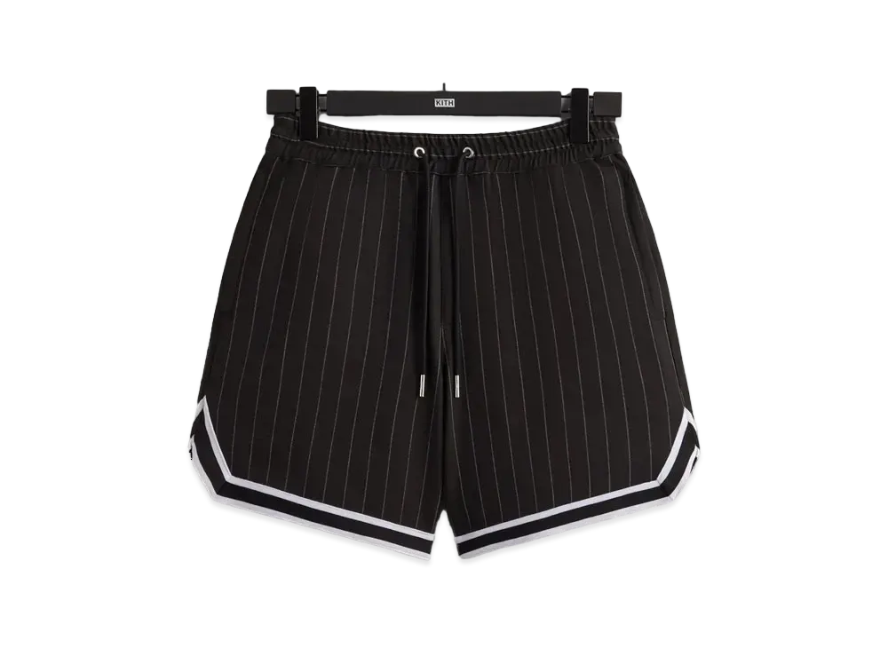 Kith Double Weave Curtis Short "Black"