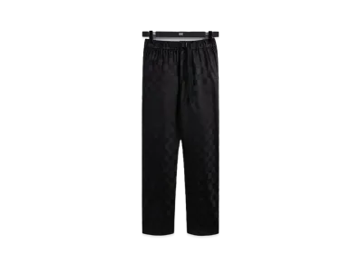 Kith Checkered Satin Davon Pant "Black"