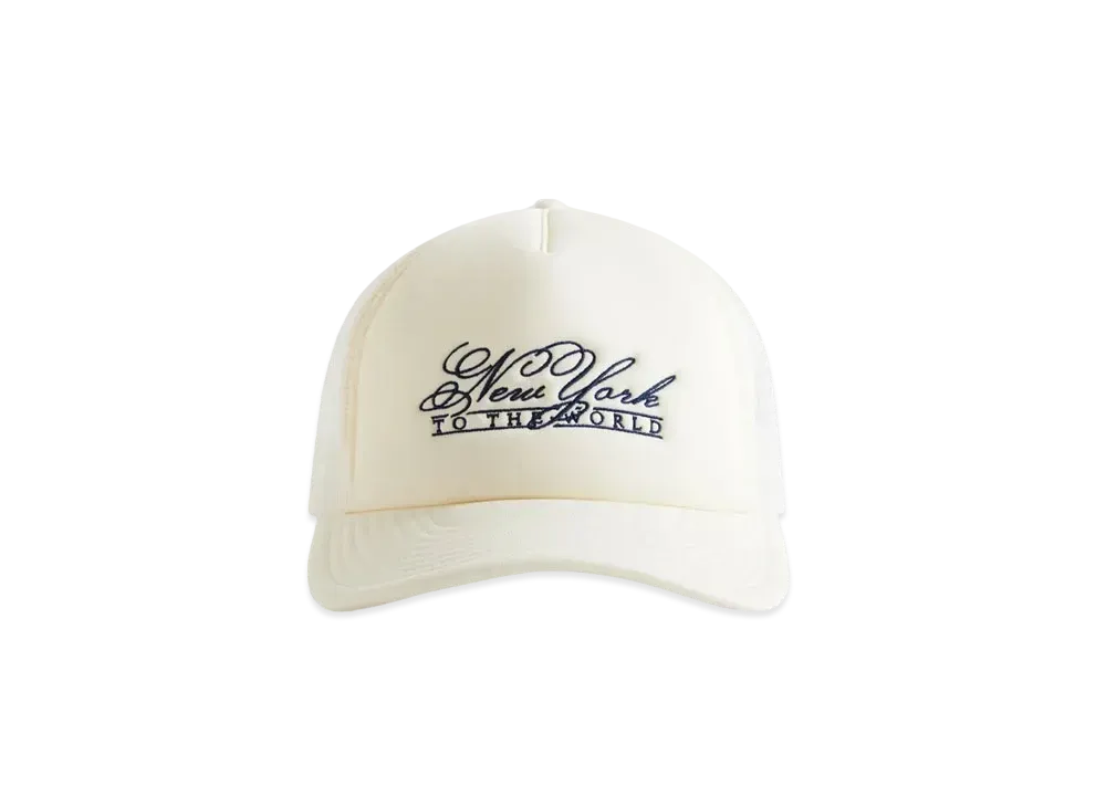 Kith NY to the World Nolan Poly Foam Trucker Hat "Lace"