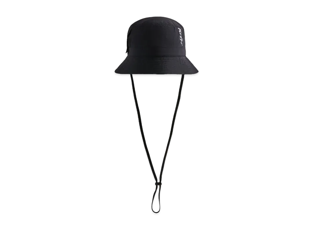 Kith Bagwell Nylon Utility Bucket Hat "Black"