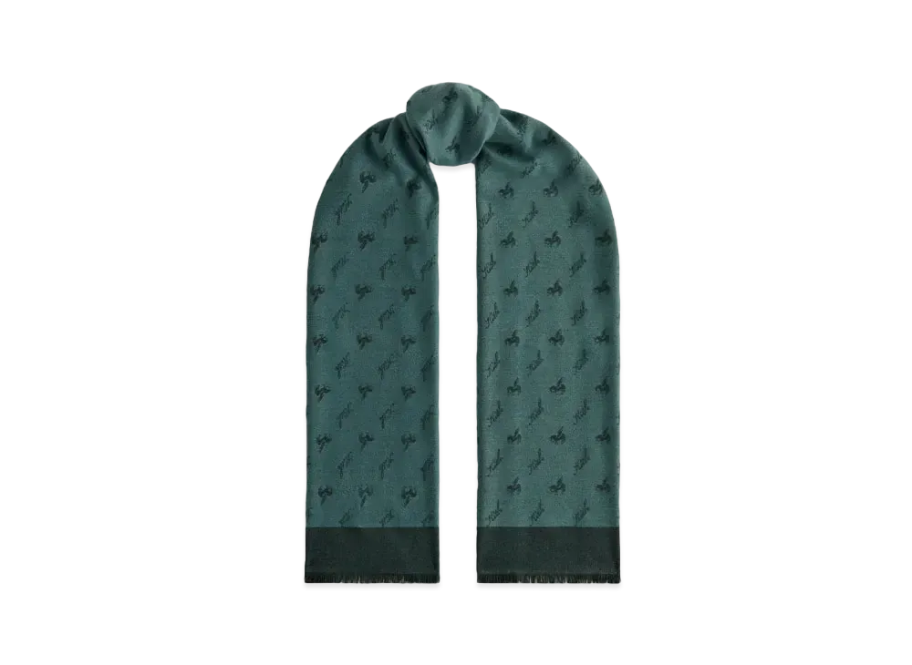 Kith Pegasus Monogram Scarf "Rhythm"