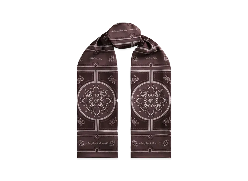 Kith Printed Deco Scarf "Perfume"