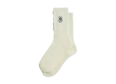 Kith Crew Cotton Socks With Kith Crest "Silk"