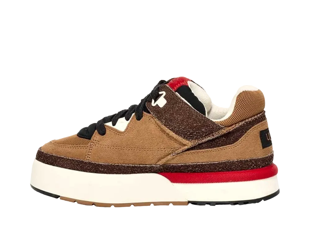 アグ ウィメンズ ゴールデンクッシュ "チャストナット/ブラック"