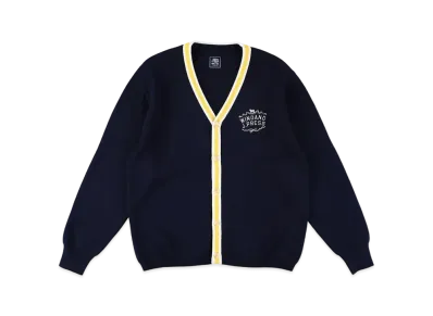WIND AND SEA x J.PRESS ORIGINALS Knit Cardigan "Navy"