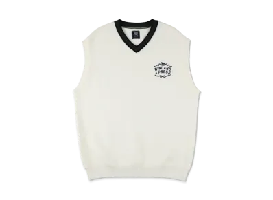 WIND AND SEA x J.PRESS ORIGINALS Knit Vest "White"