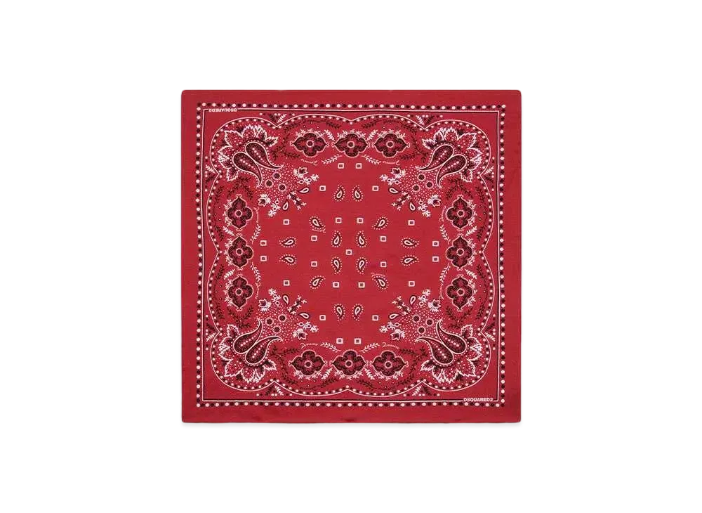 Dsquared2 Prairie Bandana "Red"