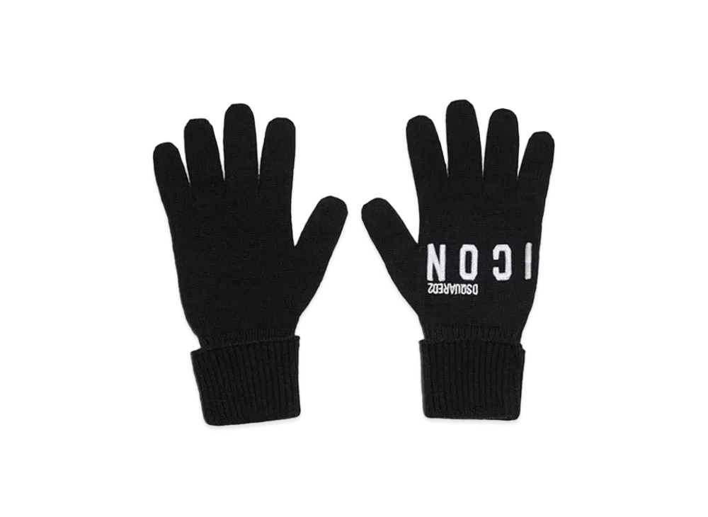 Dsquared2 Be Icon Gloves "Black"