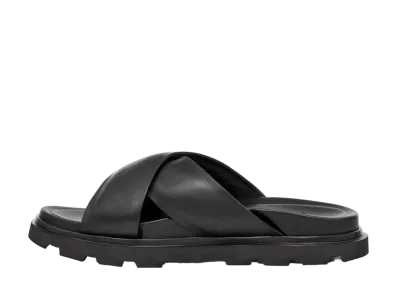 UGG Capitola Cross Slide "Black"