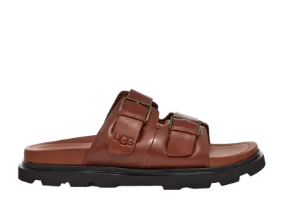 UGG Capitola Buckle Slide "Cognac"