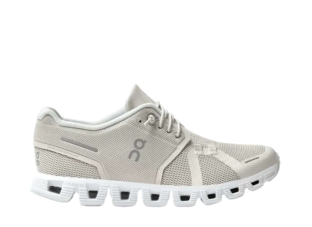 On Women's Cloud 5 "Pearl/White"