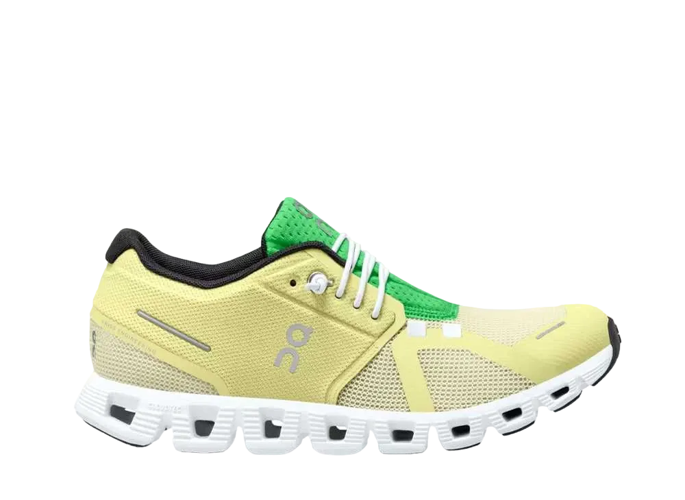 On Women's Cloud 5 Push "Hay/Acacia"