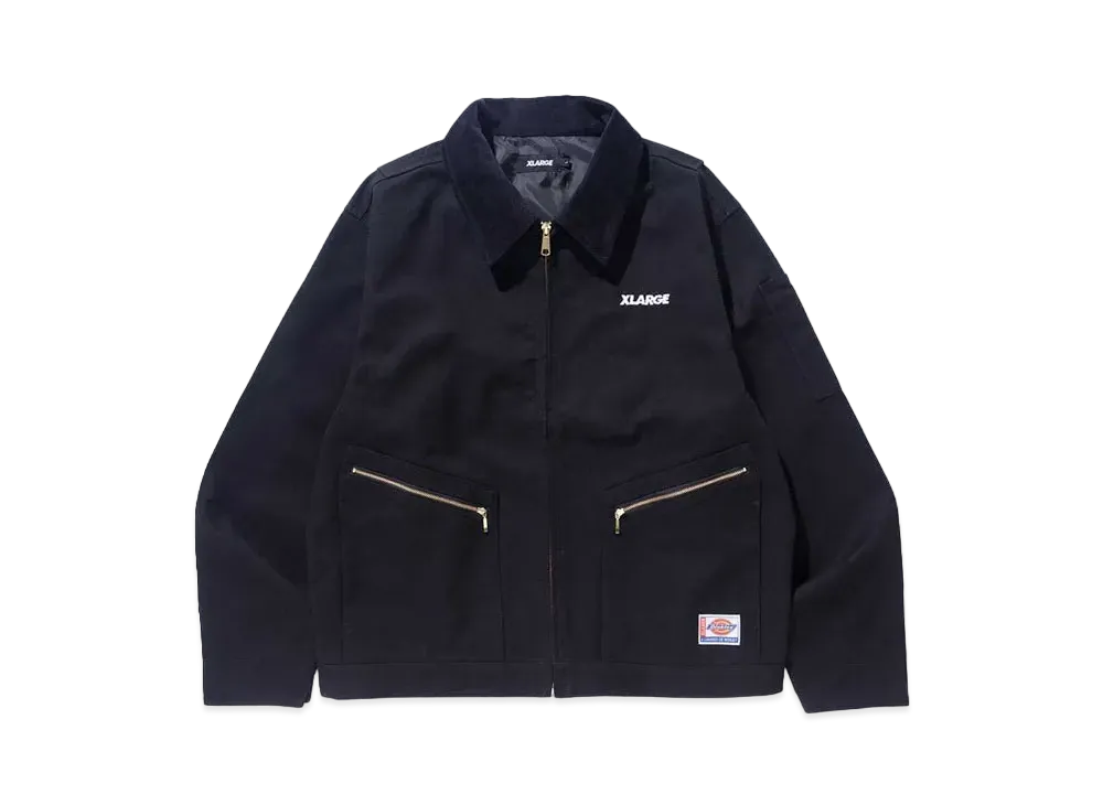 Dickies ワークジャケット ハリントンジャケット XL ブラック 楽天市場】Dickies ディッキーズ（素材（生地・毛糸