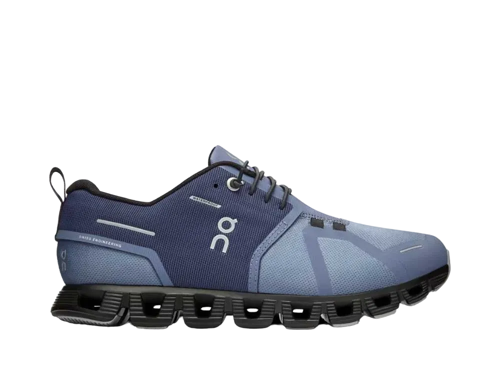 On Women's Cloud 5 Waterproof "Shale/Magnet"