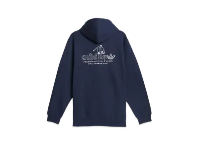 adidas Henry Jones Graphic Hoodie "College Navy/White"