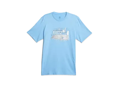 adidas Henry Jones Nora Short Sleeve Tee "Light Blue/Multi"
