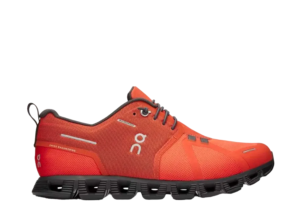 On Women's Cloud 5 Waterproof "Flame/Eclipse"
