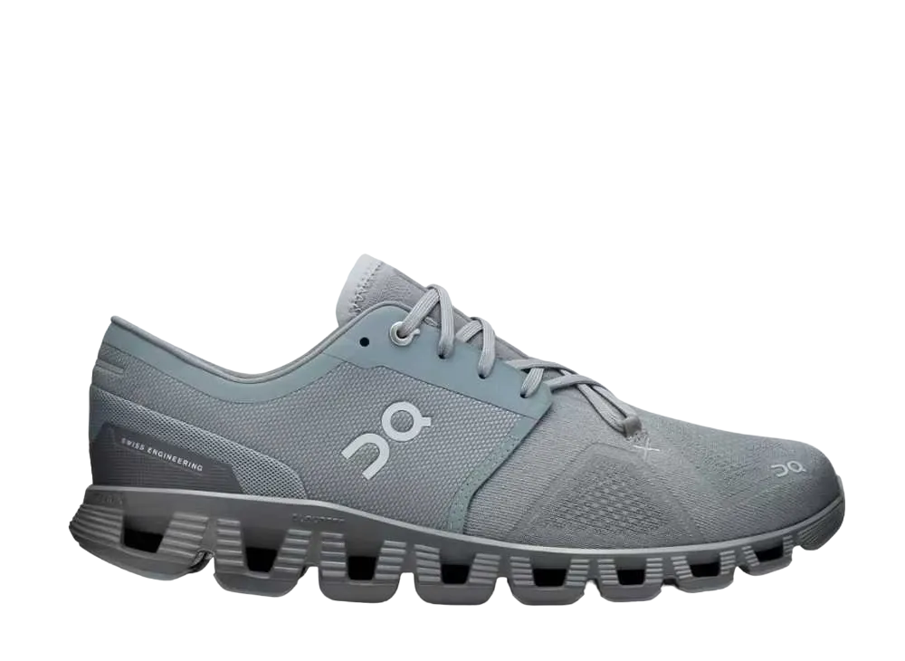 On Cloud X 3 "Mist/Rock"