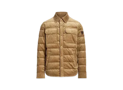 Polo Ralph Lauren Quilted Corduroy Down Jacket "Brown"