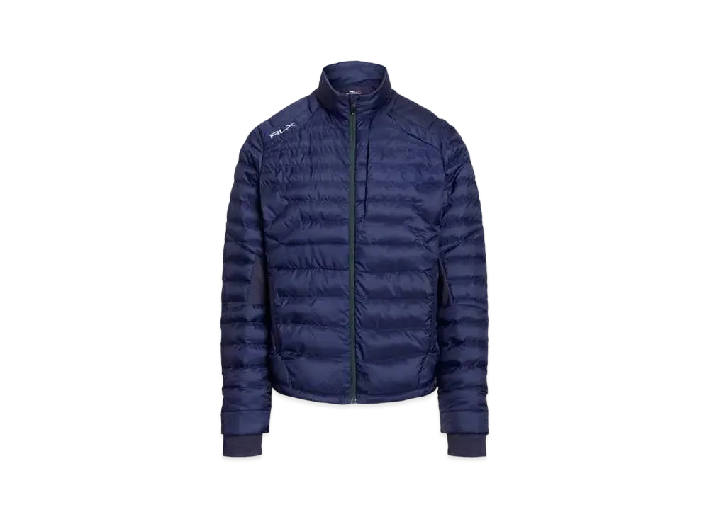 Polo Ralph Lauren Rlx Golf Water Reperant Packable Quilted Jacket "Navy"
