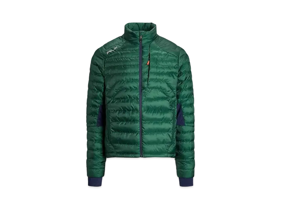 Polo Ralph Lauren Rlx Golf Water Reperant Packable Quilted Jacket "Green"